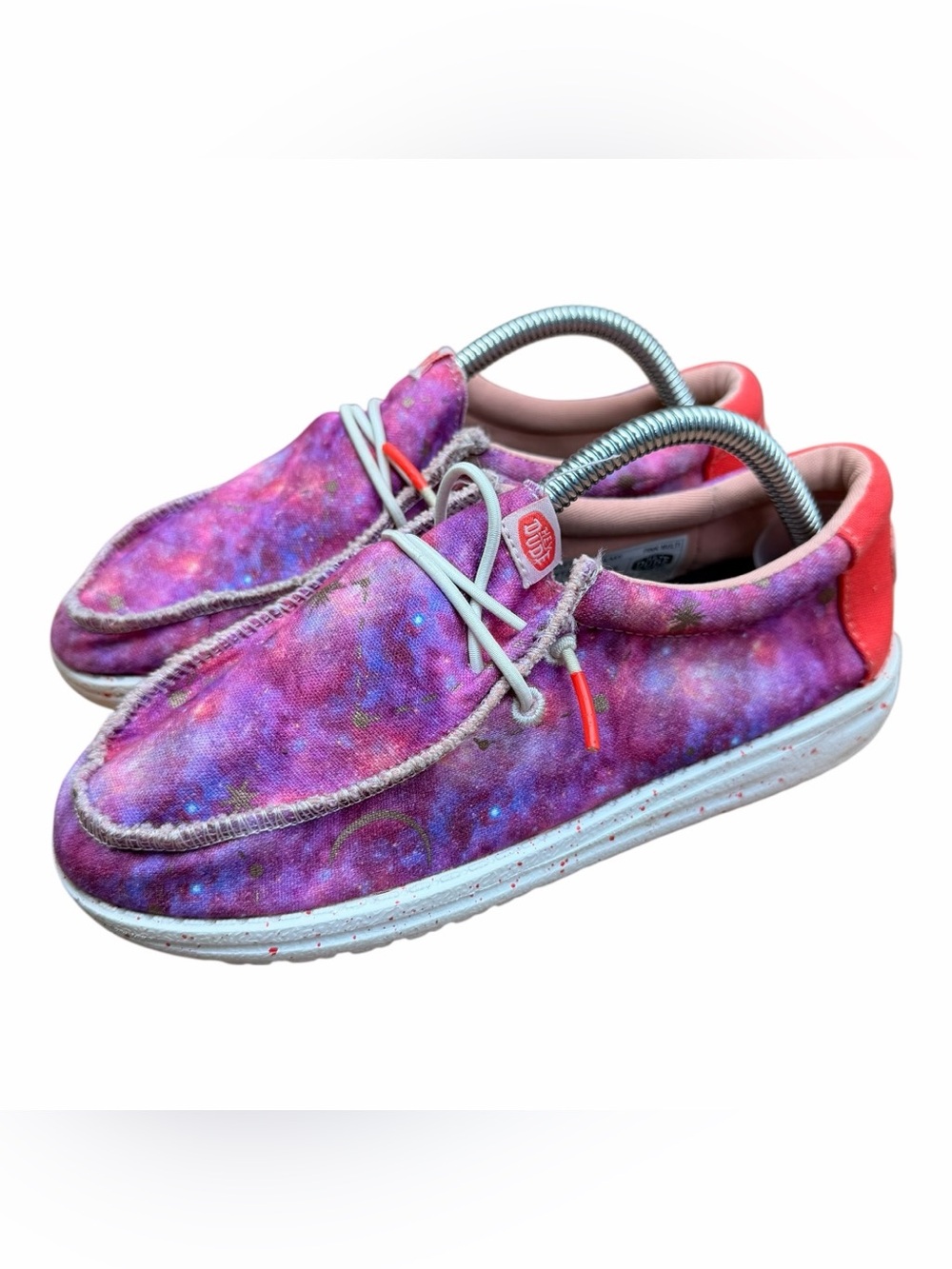 Hey Dude Youth 2  Wally Galaxy Pink Casual Shoes